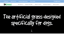 Desktop Screenshot of k9grass.com